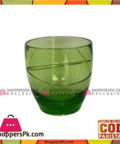 Acrylic Ware Green Crystal Tumbler - Bh0174 - Made in Taiwan