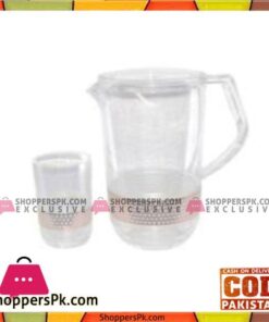 Acrylic Ware Rose Gold Loop 7 Pcs Water Set - Bh0165 - Made in Taiwan