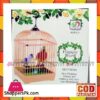 Battery Operated Home Decoration Bird Cage Parrots 3+ -Multicolour