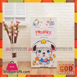 Cartoon Baby Plastic Storage Cabinet