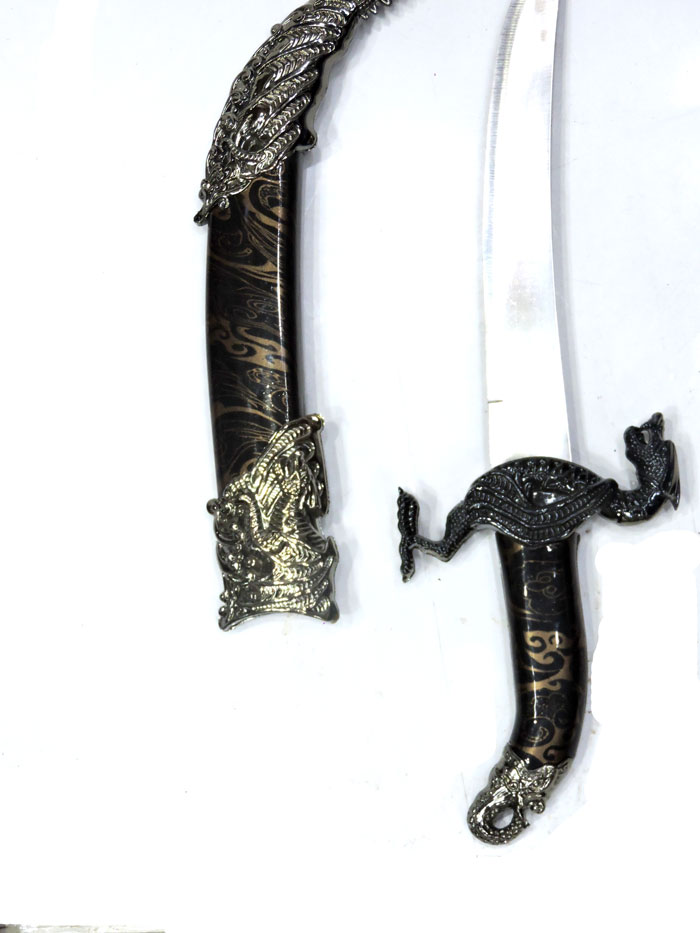 Chinese Sword Decoration Steel Blade 18 Inch