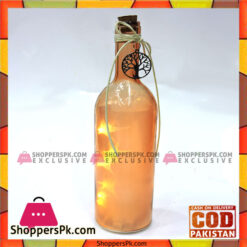 Colored Candle Holder Glass Light Star Bottle