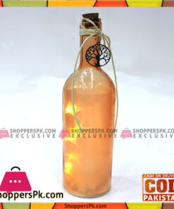 Colored Candle Holder Glass Light Star Bottle