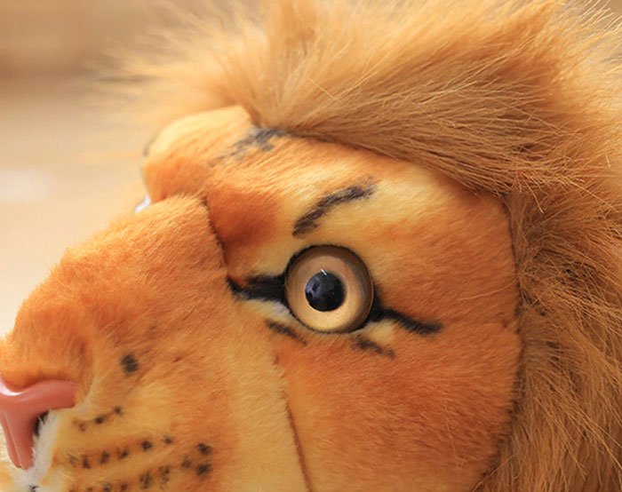 Cute Soft Stuffed Animal Lion Plush Toy For Children - 58 Inch