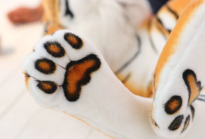 Cute Soft Stuffed Animal Tiger Plush Toy For Children - 58 Inch