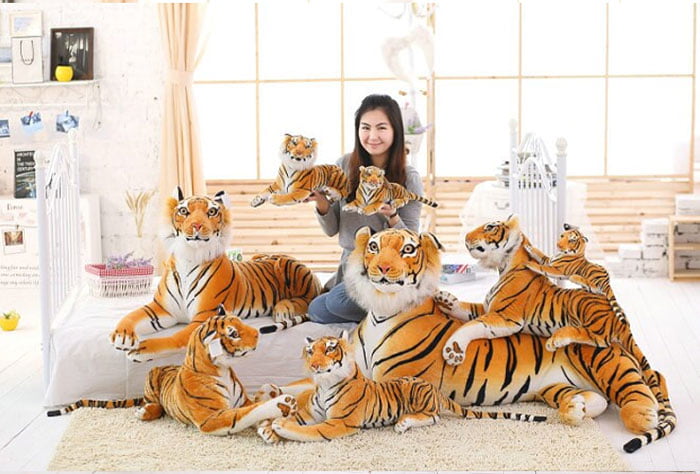 Cute Soft Stuffed Animal Tiger Plush Toy For Children - 58 Inch