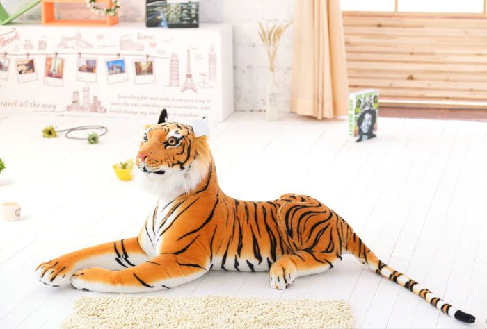 Cute Soft Stuffed Animal Tiger Plush Toy For Children - 58 Inch