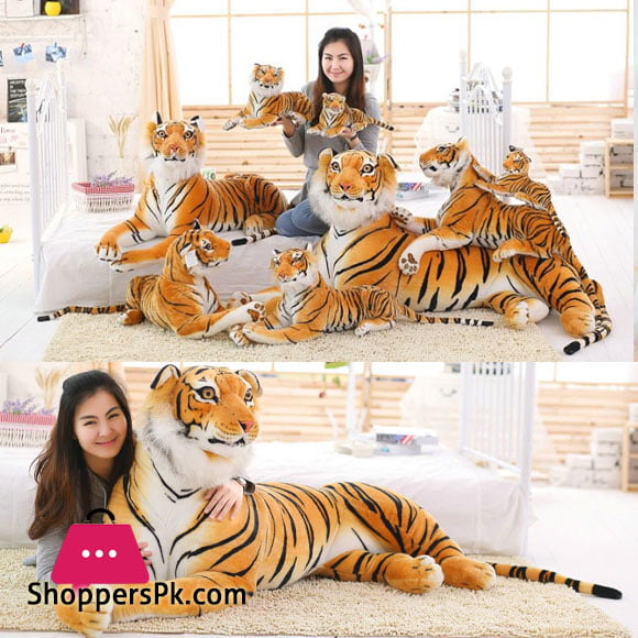 Buy Cute Soft Stuffed Animal Tiger Plush Toy for Children - 21 Inch at Best  Price in Pakistan