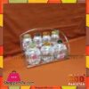 Fine Collection 7 Pcs Jar Set M/Stand - Bh0001Ac - Made In Taiwan