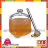 Fine Collection Acr Honey Jar W/Dipper - So10C - Made In Taiwan