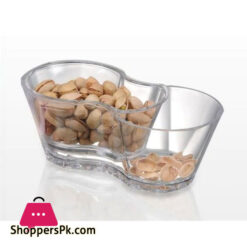 Fine Collection Acrylic Nut Bowl 8 Inch - 2674 - Made in Taiwan