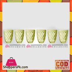 Fine Collection Deluxe Glass Yellow - Bg34-6X1 - Made in Taiwan