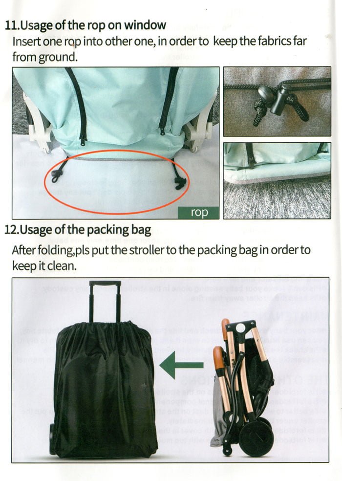 Folding Cabin Size High Quality Bambino Baby Stroller Gb-2006 8 Folding Cabin Size High Quality Bambino Baby Stroller Gb-2006