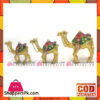 Home Decor High Quality Metal 3Pcs Camel Set