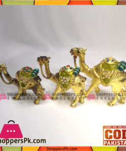 Home Decor High Quality Metal 3pcs Camel Set