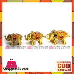 Home Decor High Quality Metal 3pcs Elephant Set