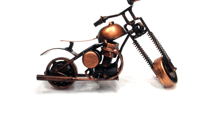 Home Decor High Quality Metal Bike