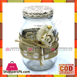 Home Decoration 7 inch Glass Jar