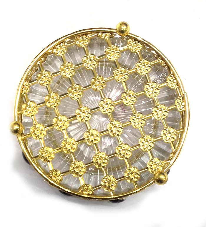 Home Decorative High Quality Glass Round Ashtray 5 Inch