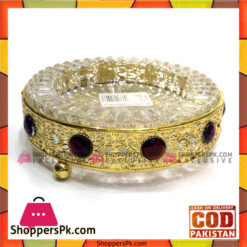 Home Decorative High Quality Glass Round Ashtray 5 inch