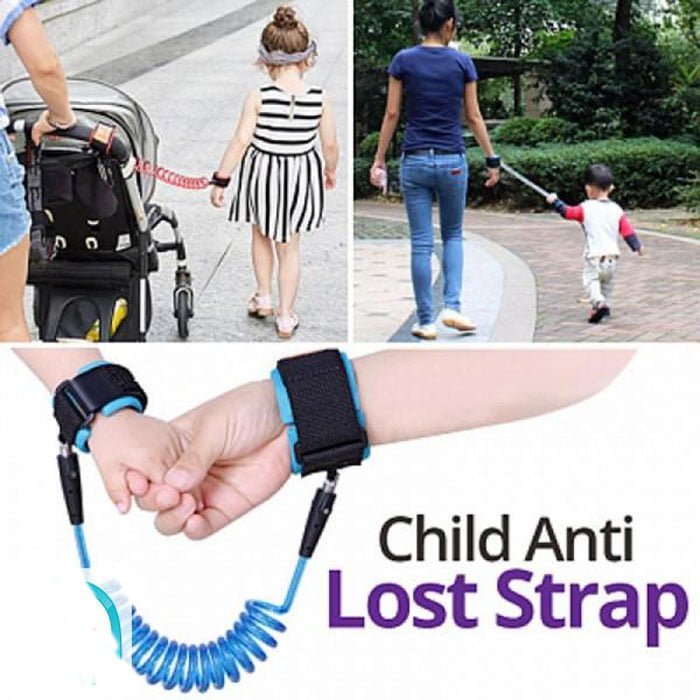 Kids Baby Safety Anti-Lost Strap Walking Harness Toddler Wrist Band Le