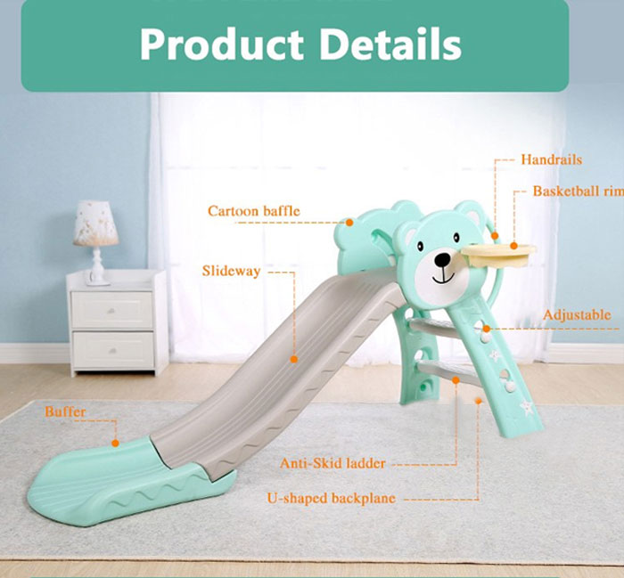 High Quality Kids Slide Bear 4.8 Feet