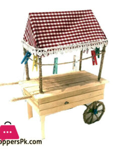 Mini Decorative Cart With LED Lights