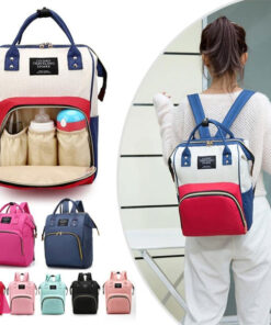 Mommy Bag Backpack Large Capacity Nappy Bag Waterproof Diaper Backpack Multipurpose Travel Bag