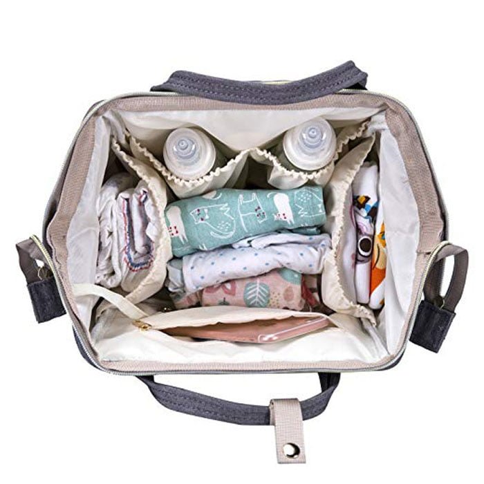 Mommy Bag Backpack Large Capacity Nappy Bag Waterproof Diaper Backpack Multipurpose Travel Bag