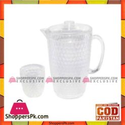 New Emerald Clear 7 Pcs Water Set Honey - Bh0161 - High Quality