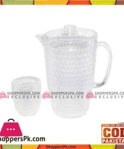 New Emerald Clear 7 Pcs Water Set Honey - Bh0161 - High Quality