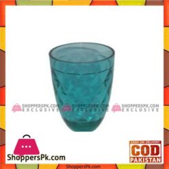 New Emerald Green 6 Pcs Crystal Tumbler - Bh0164 - High Quality