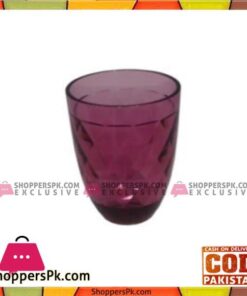 New Emerald Red 6 Pcs Crystal Tumblerr - Bh0164 - High Quality