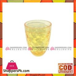 New Emerald Yellow 6 Pcs Crystal Tumbler - Bh0164 - High Quality