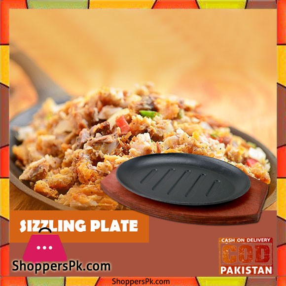 Buy Sizzling Plate Set Oval 10 Inch at Best Price in Pakistan