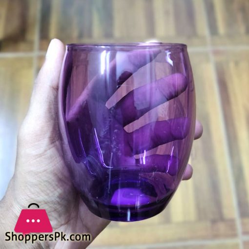 Snail Purple Lassi Glass Plain - Bky024 - High Quality