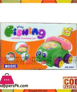 Play Fishing Cartoon Telephone Car