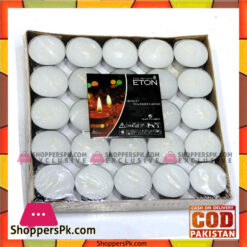 Unscented Tealight Candles Set of 50pcs