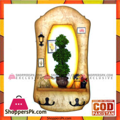 Wall Hanging Keys Holder Wooden 4 Hook