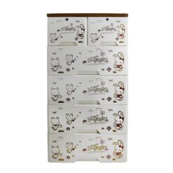 4+2 Drawers Wood Top So Happy 61050T