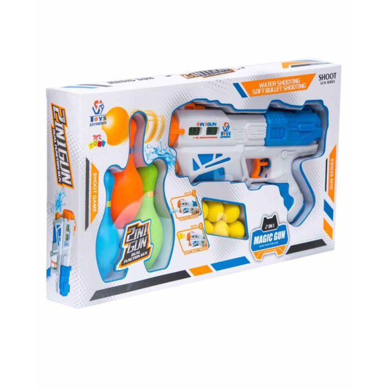 2 In 1 Water Gun With Soft Foam Bullet And Pins 4 2 In 1 Water Gun With Soft Foam Bullet And Pins