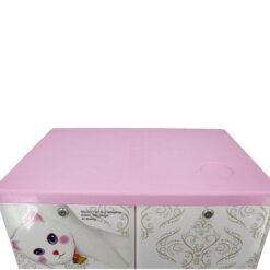 4+2 Drawers Blue/White Meow 2655