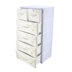 4+2 Drawers Blue/White Contracted 2251