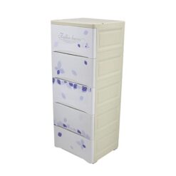 5 Layer Drawers Purple Fallen Leaves 3825