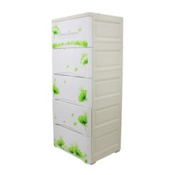 5 Layer Drawers Green Cherry Blossom 3855