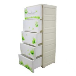 5 Layer Drawers Green Cherry Blossom 3855