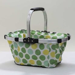 Collapsible Folding Multi Printed Insulated Picnic Basket