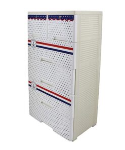 4+2 DRAWERS ANCHOR SAILOR DOT 8002-5