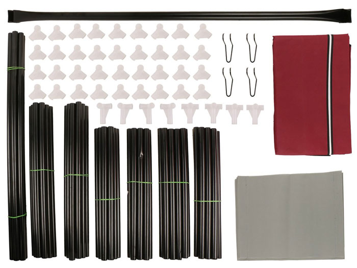 3 Door Fancy &Amp; Portable Wardrobe Storage Organizer - 88130