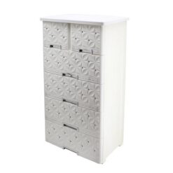 4+2 Drawers Beads Light Yellow 585189